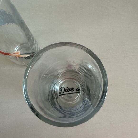 Two (2) Deep Eddy Bar Glasses 7.5” X 2” With Iconic Deep Eddy Girl - Picture 4 of 9